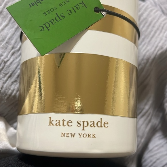 NWT Kate Spade Gold Stripe Stainless Steel 24oz. Tumbler♠️ - Picture 6 of 6